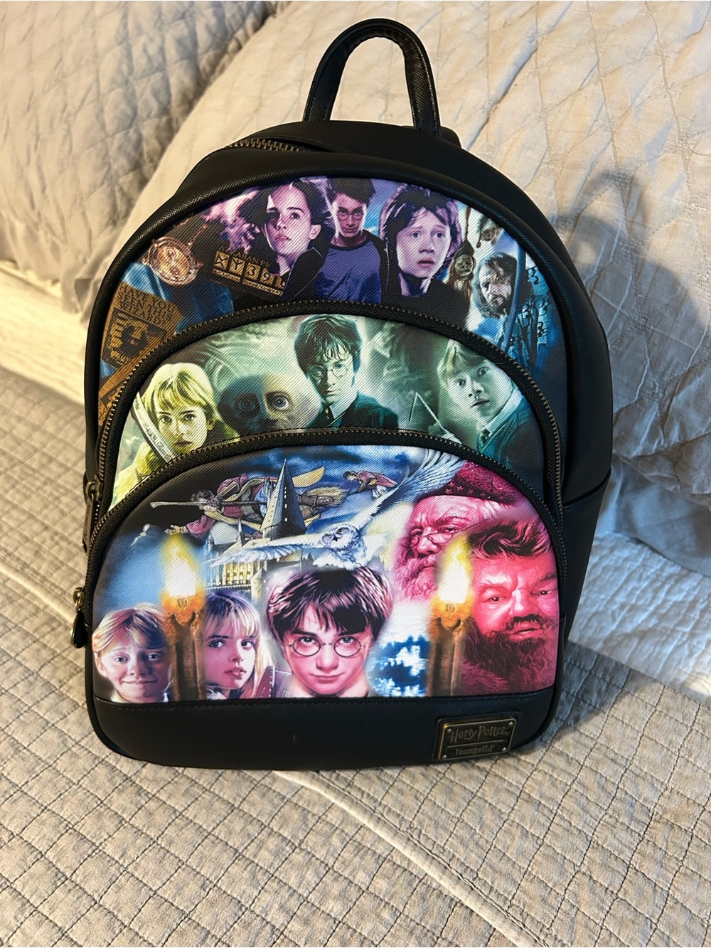 Harry Potter Character loungefly Backpack - Multi Color